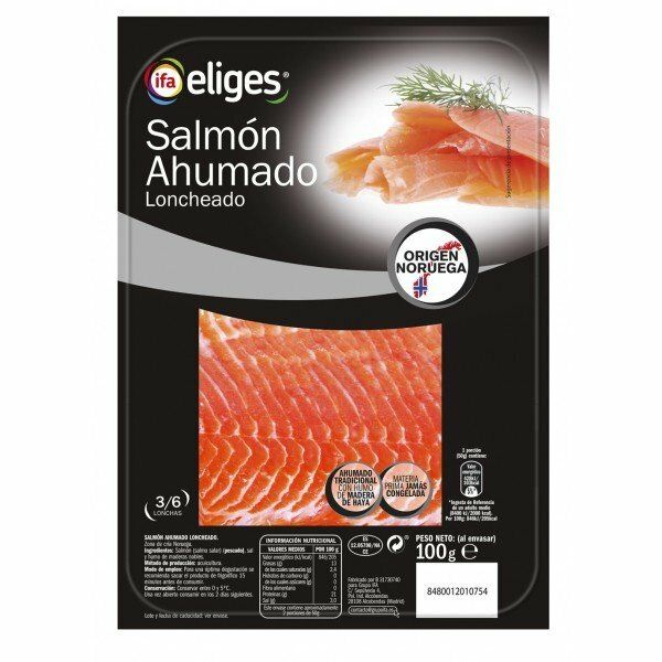 SALMON AHUM. IFA-ELIGES S/100 GR.