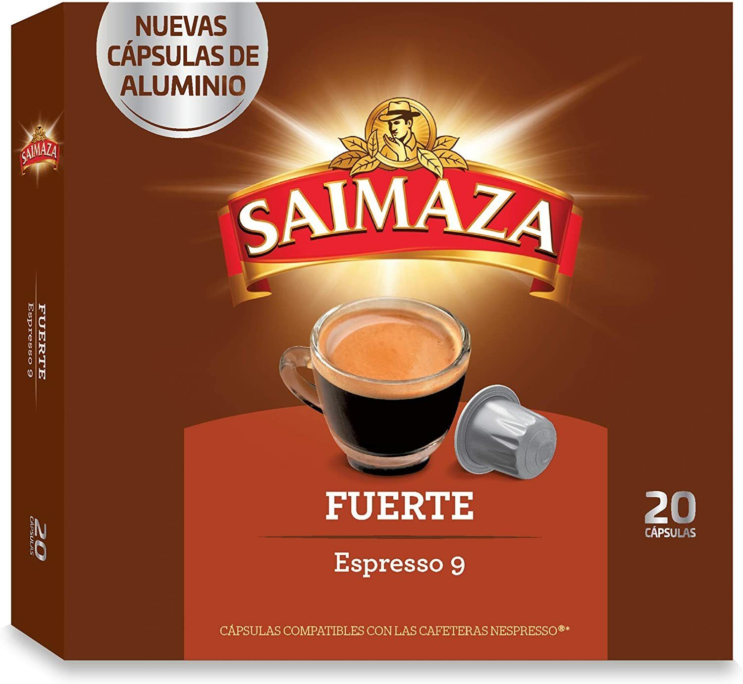 SAIMAZA 20 CAP. CAFE FUERTE