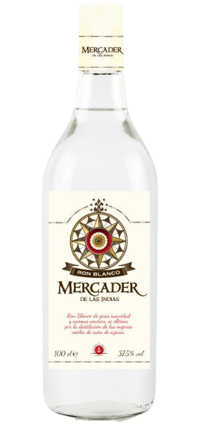 RON MERCADER DE INDIAS 1 LT. BLANCO