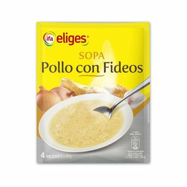 SOPA IFA-ELIGES POLLO C/FID. 80 GR.