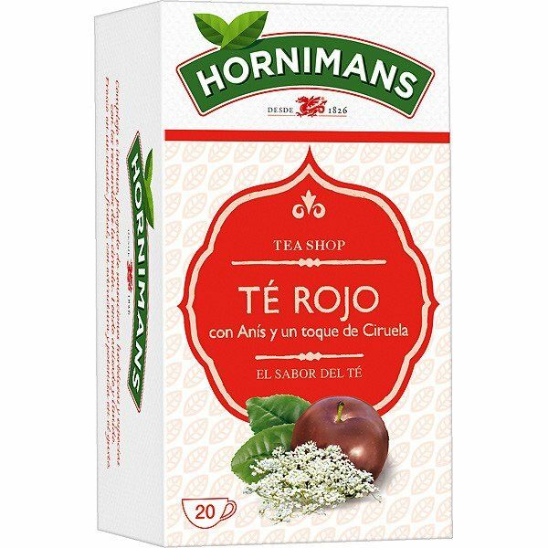 TE HORNIMANS 20 SOBRES ROJO