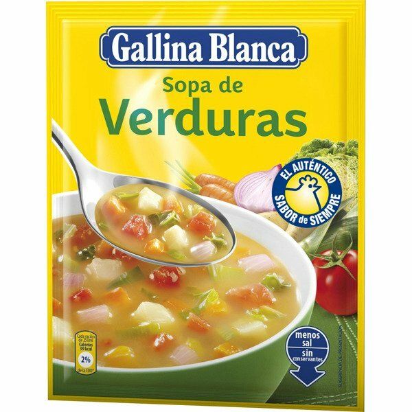 SOPA GALLINA BLANCA VERDURAS