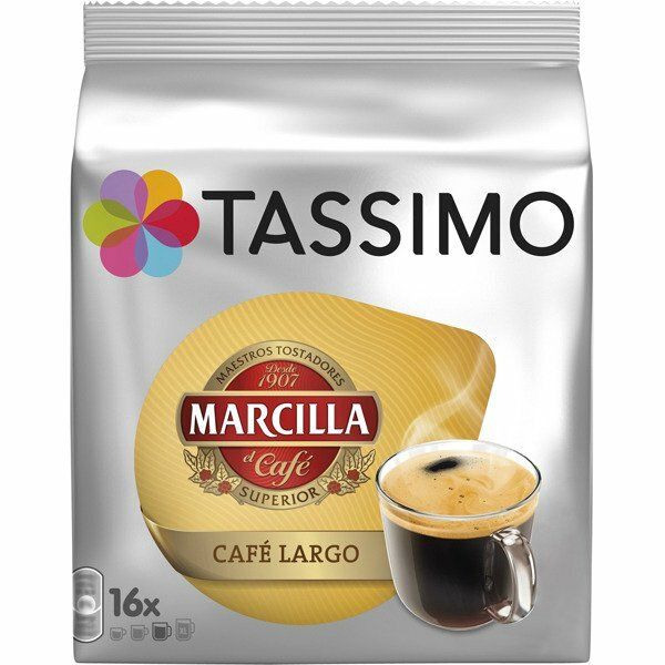 TASSIMO 16 CAP. MARCILLA CAFE LARGO