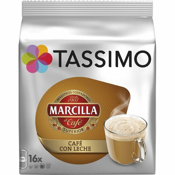 TASSIMO 16 CAP. MARCILLA CAFE/LECHE