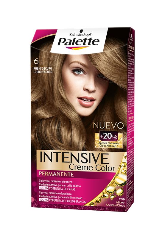 TINTE PALETTE ICC 6 RUBIO OSCURO