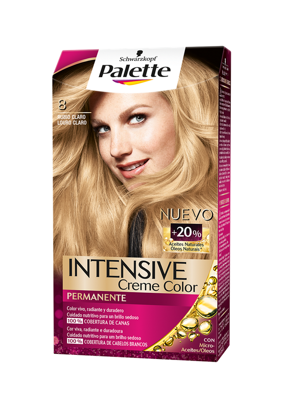 TINTE PALETTE ICC  8 RUBIO CLARO