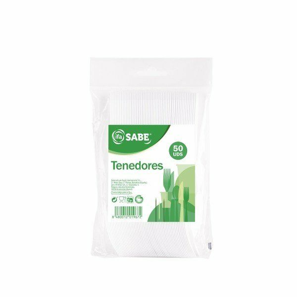 TENEDOR PLAST. IFA-SABE B/50 UND.