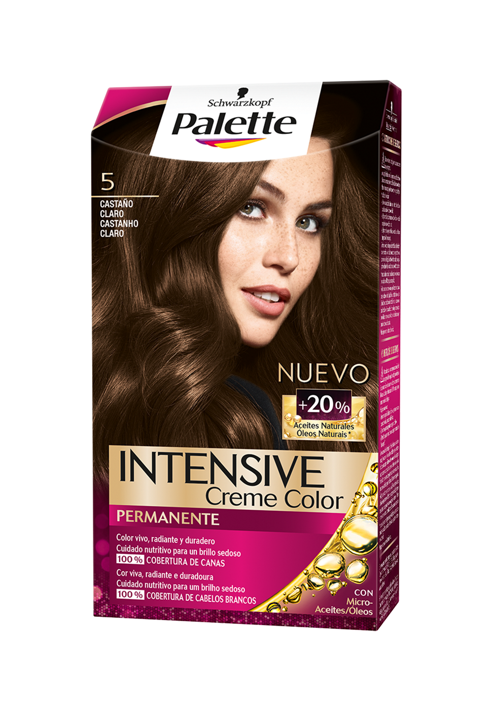 TINTE PALETTE ICC 5 CASTA�O CLARO
