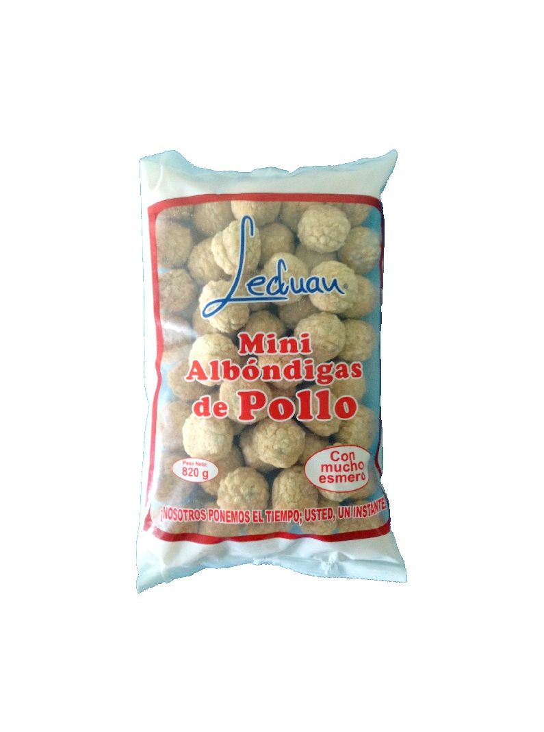 MINI ALBONDIGAS LEDUAN 410 GR.POLLO