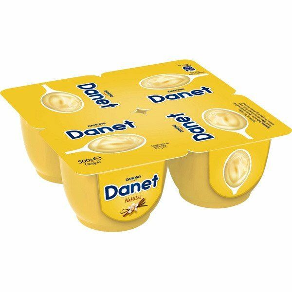 NATILLAS DANET DANONE P/4X125 VAINI