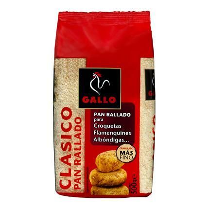 PAN RALLADO GALLO 500 GRS.