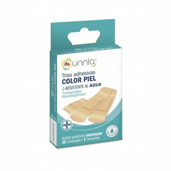 TIRITAS IFA-UNNIA 30 U. 3 T/ C.PIEL
