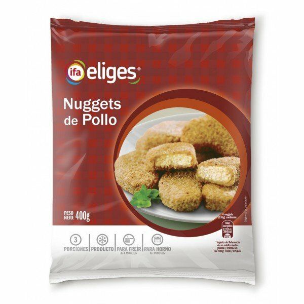 NUGGET DE POLLO IFA-ELIGES B/400 GR