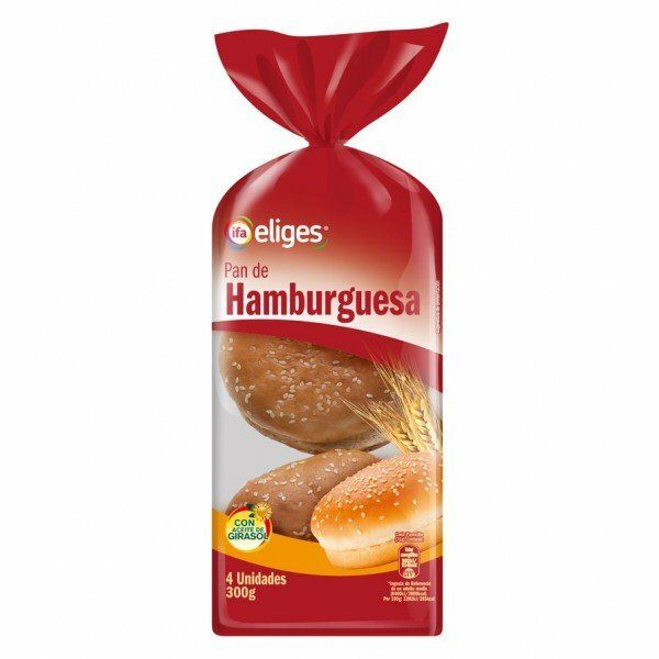 PAN HAMBURGUESA IFA-ELIGES 4 UNI.