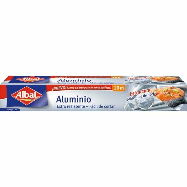 PAPEL ALUMINIO ALBAL  10 MT.