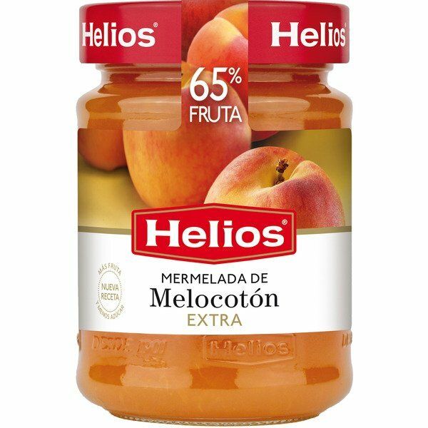 MERMELADA HELIOS 340 GR. MELOCOTON