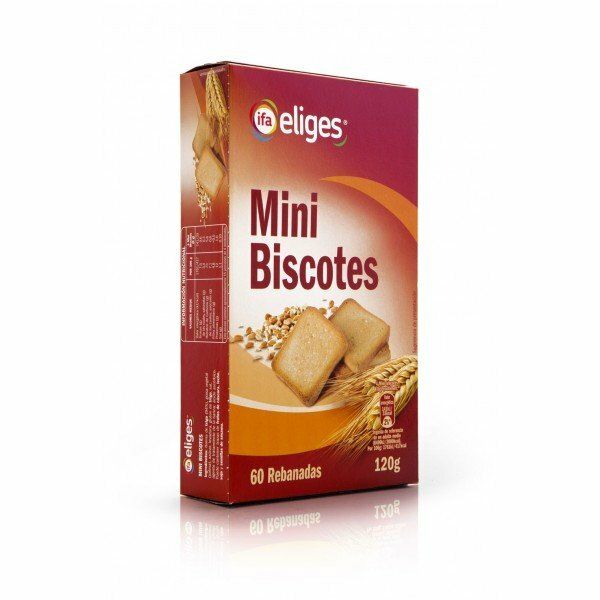 MINI BISCOTES IFA-ELIGES 120 GRS. MINI BISCOTES IFA-ELIGES 120 GRS.