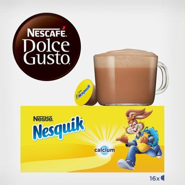 NESCAFE D.GUSTO 16 CAP. NESQUIK