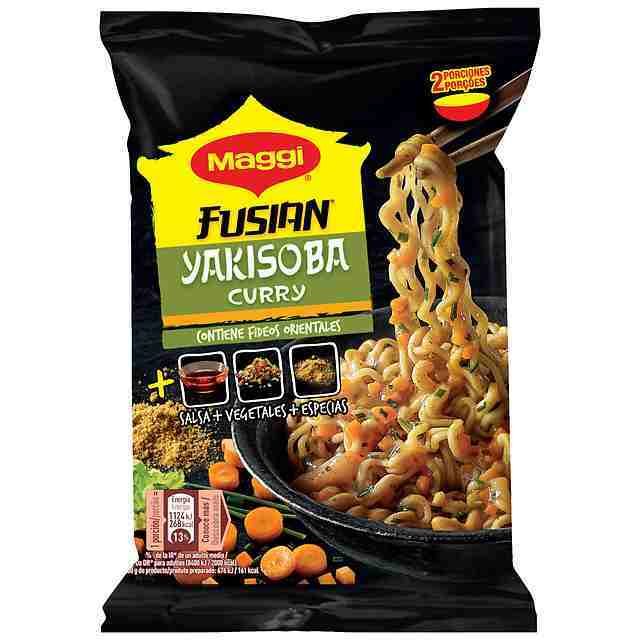 PASTA MAGGI YAKISOBA 120 GR. CURRY