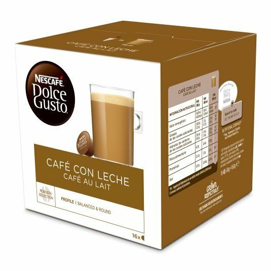 NESCAFE D.GUSTO 16 CAP. CAFE LECHE