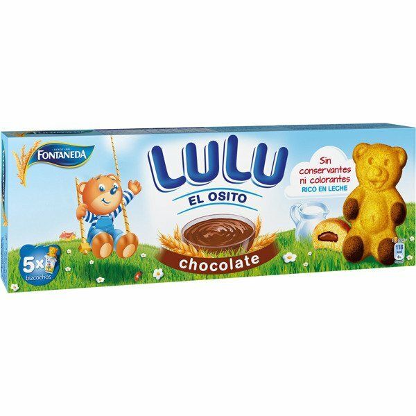 OSITO LULU 150 GR. BIZCOCHOS