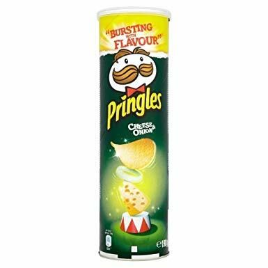 PATATAS PRINGLES 165 GR.QUESO/CEBOL