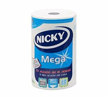 PAPEL COCINA NICKY MEGA 1 ROLLO
