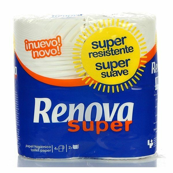 PAPEL HIG. RENOVA 4 ROLLOS