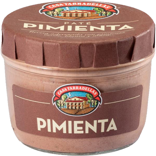 PATE TARRADELLAS 125 GRS. PIMIENTA