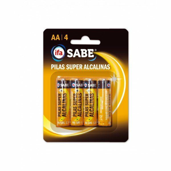 PILAS IFA-SABE ALCALINAS LR06 BL4