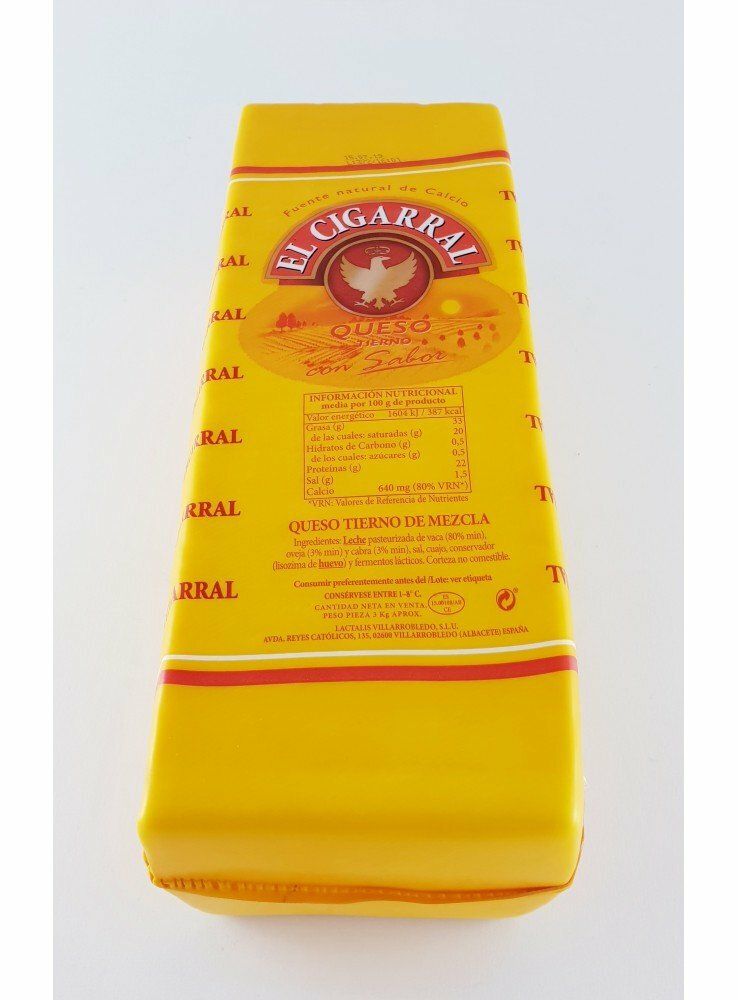 QUESO BARRA CIGARRAL