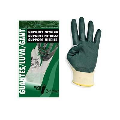 GUANTES NITRILO/NYLON 4 GASAS T/XL
