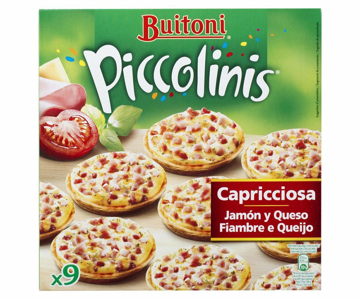 PICCOLINIS BUITONI 270 GR. CAPRICCI