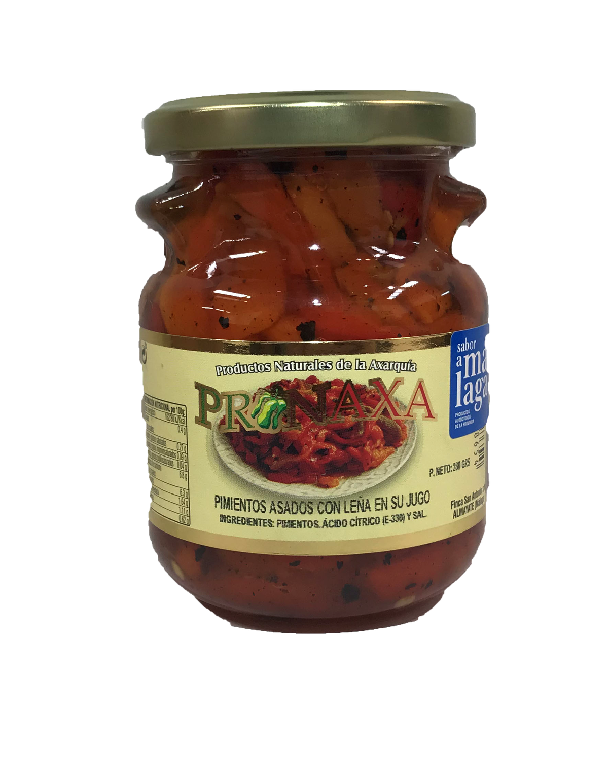 PIMIENTOS ASADOS PRONAXA 200
