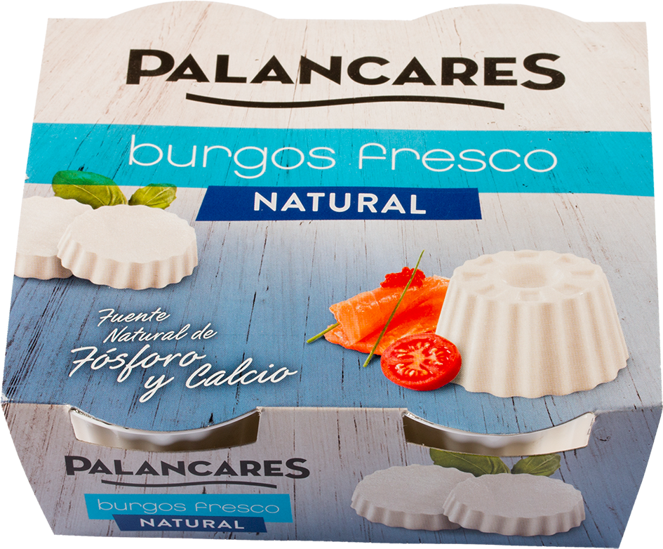 QUESO BURGO PALANCARES 4X62.5 GR.