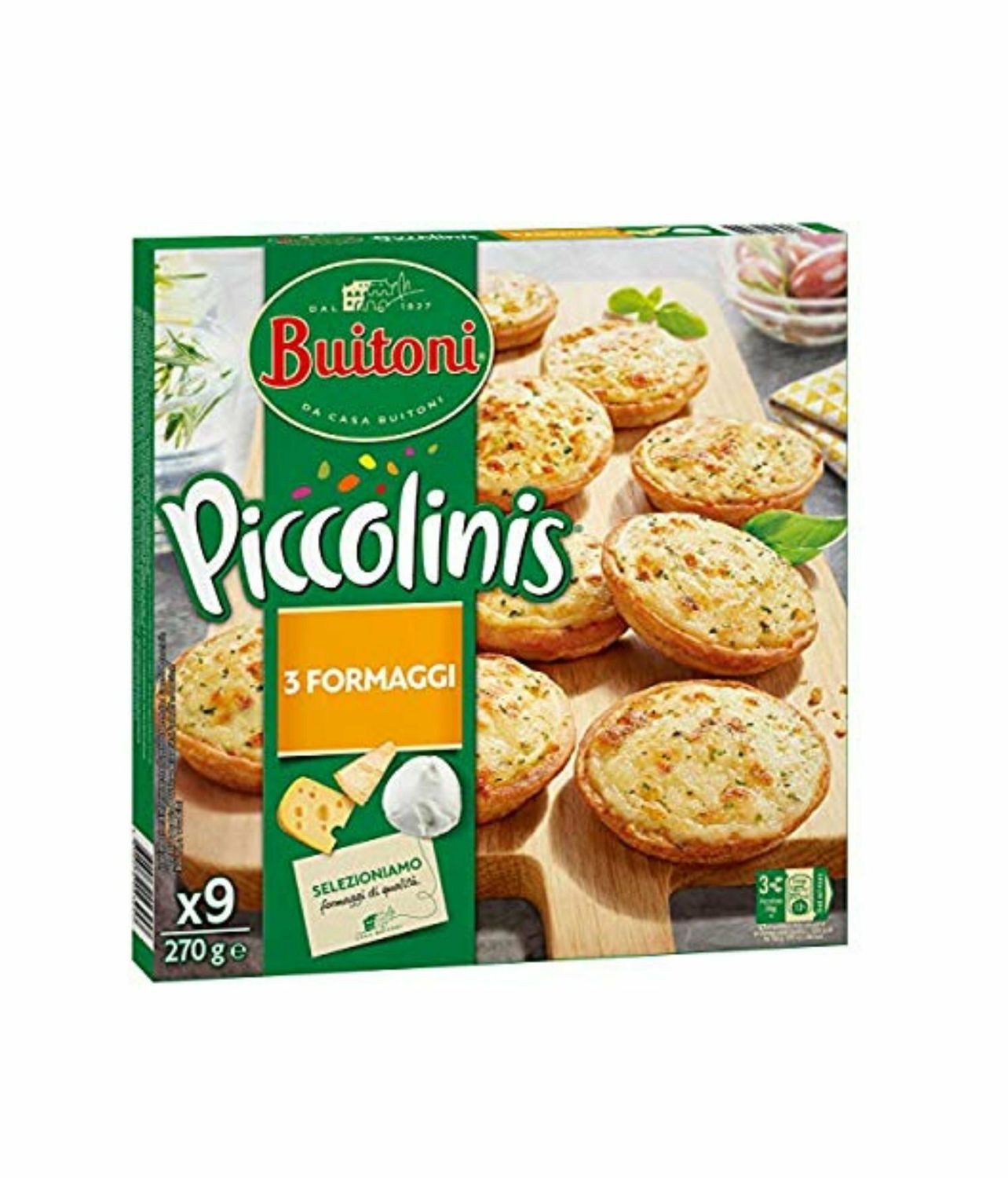 PICCOLINIS BUITONI 270 GR. FORMAGGI