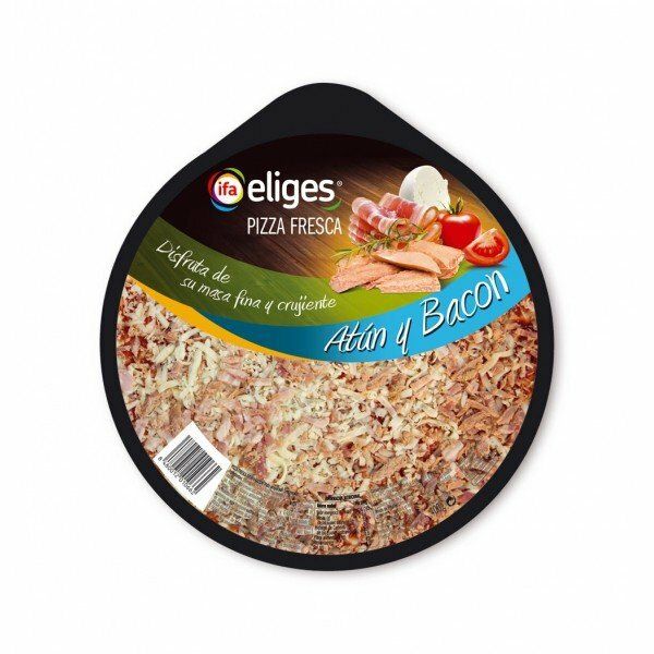 PIZZA IFA-ELIGES 400 ATUN BACON (R)