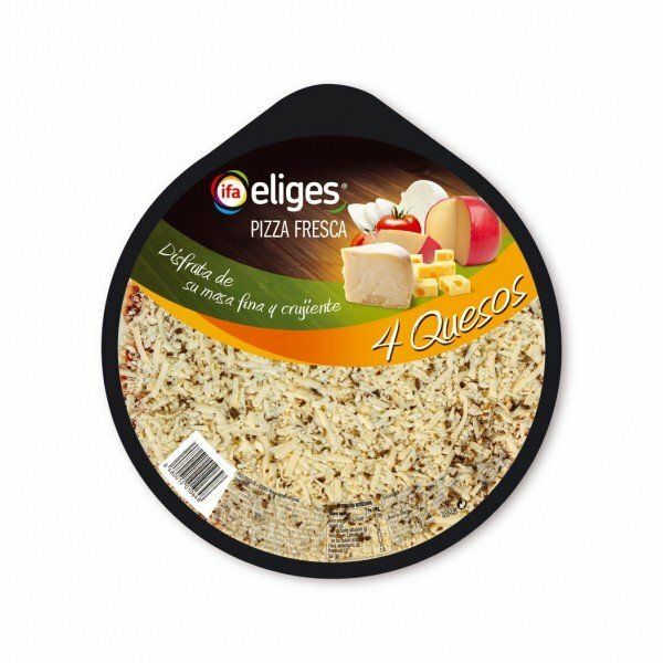 PIZZA IFA-ELIGES 400 4 QUESOS (R)