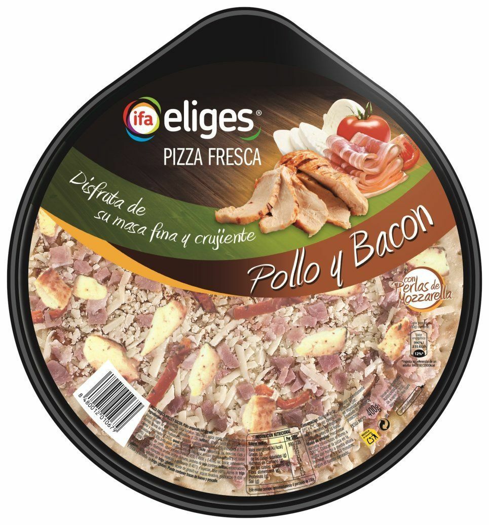 PIZZA IFA-ELIGES 400 POLL/BACON (R)
