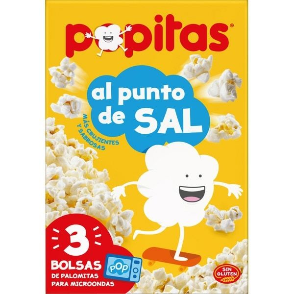 POPITAS MAIZ 3x100 GR. PUNTO DE SAL