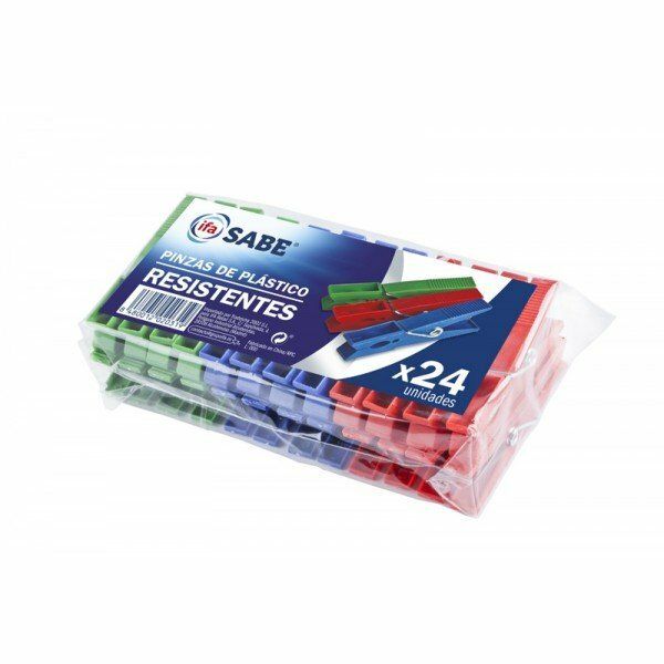 PINZAS IFA-SABE PLASTICO P/24 UND.