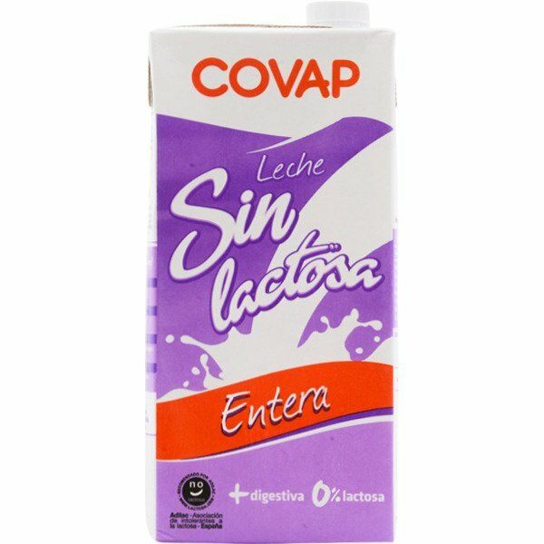 LECHE COVAP S/LACT.BRIK 1 LT. ENTER