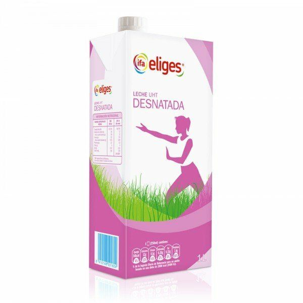 LECHE IFA-ELIGES BRIK 1 LT. DESNATA