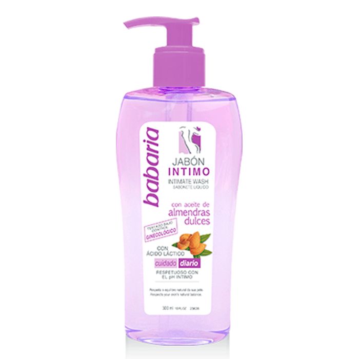 JABON INTIMO BABARIA 300 ML. ALMEN.