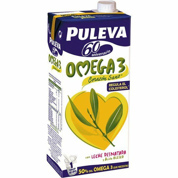 LECHE PULEVA OMEGA-3 BRIK 1 LT.