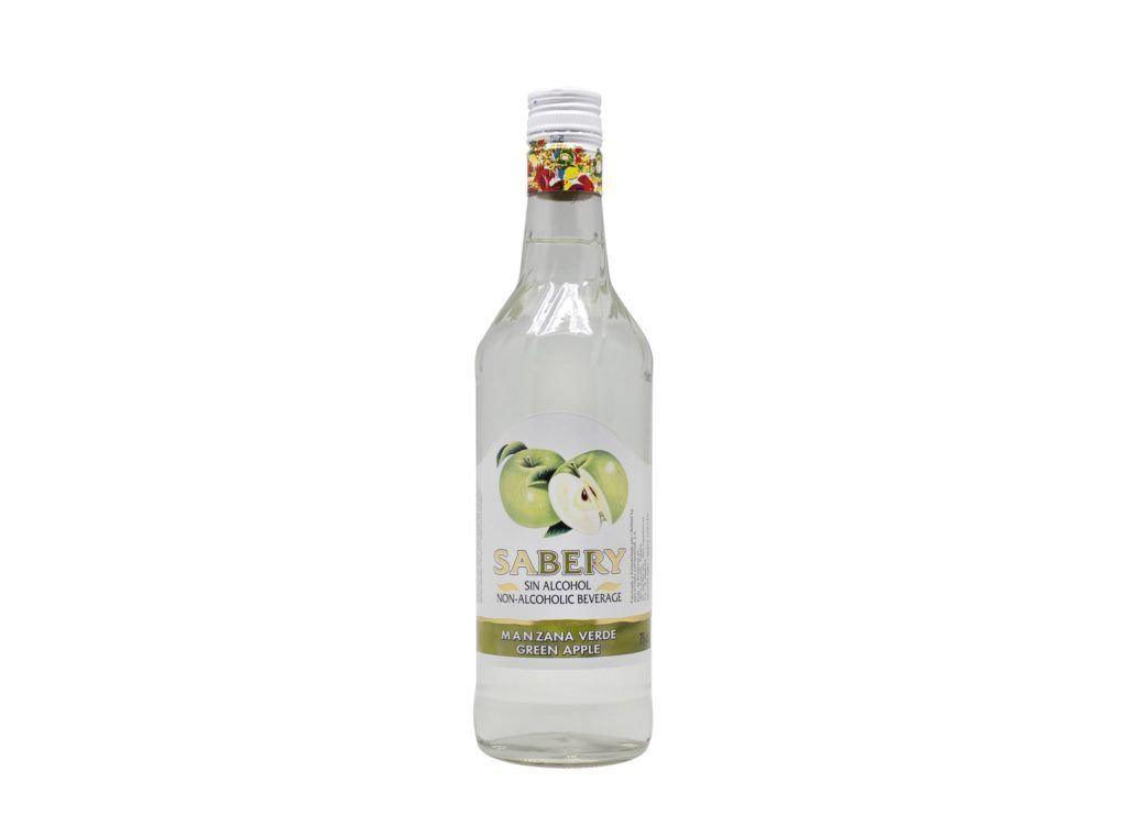 LICOR SABERY 70 CL. MANZANA S/A