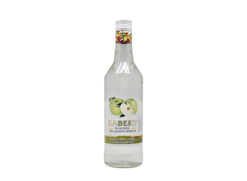 LICOR SABERY 70 CL. MANZANA S/A