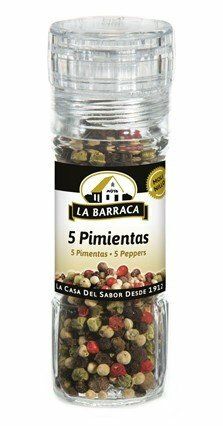 LA BARRACA CRISTAL MOLIN. 5 PIMIENT