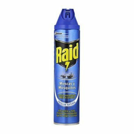 INSECTICIDA RAID 600 ML. MOSCAS-MOS