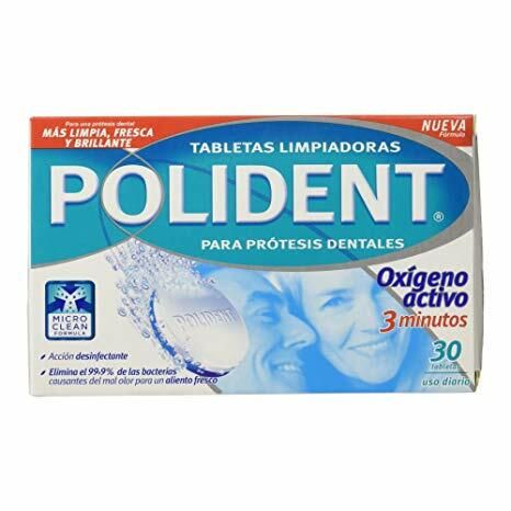 LIMP. PROTESIS POLIDENT 30 TABLETAS